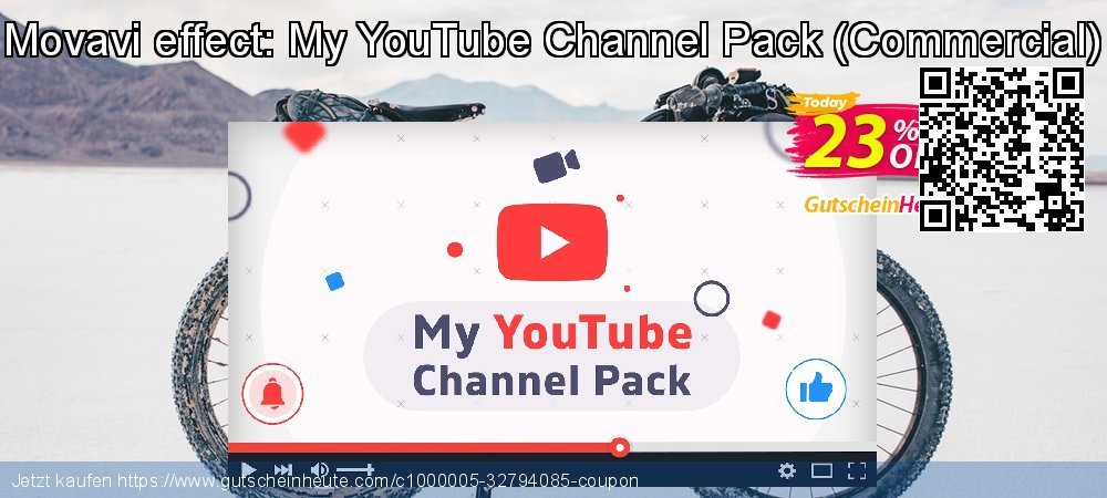 Movavi effect: My YouTube Channel Pack - Commercial  fantastisch Diskont Bildschirmfoto