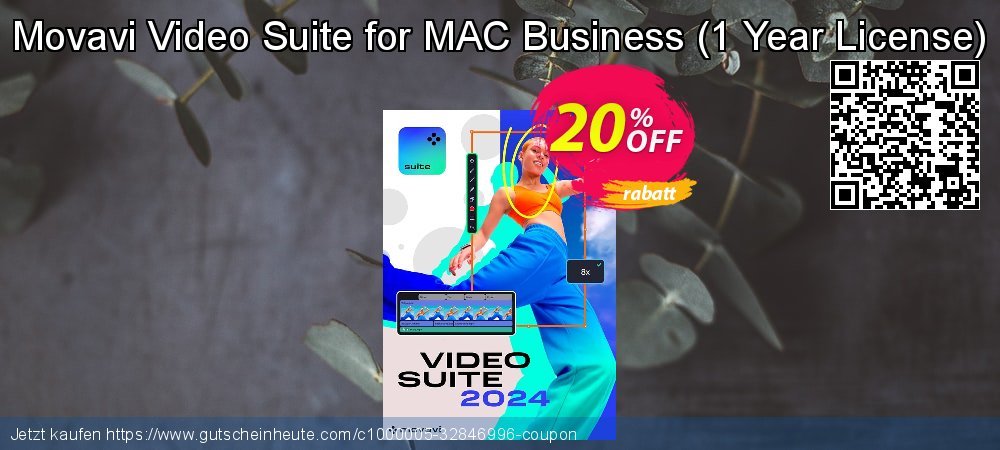 Movavi Video Suite for MAC Business - 1 Year License  ausschließlich Preisnachlass Bildschirmfoto