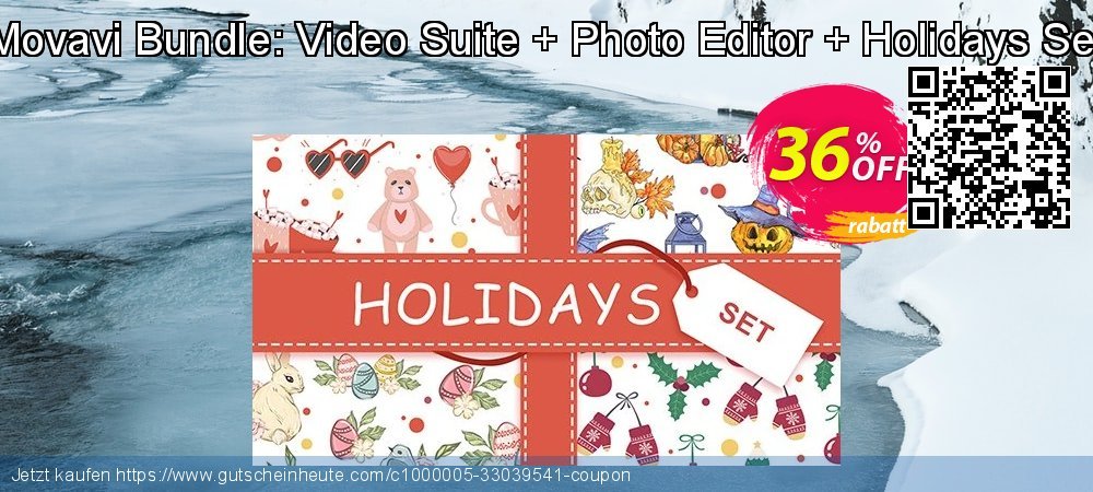 Movavi Bundle: Video Suite + Photo Editor + Holidays Set erstaunlich Sale Aktionen Bildschirmfoto