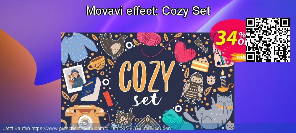 Movavi effect: Cozy Set ausschließenden Ausverkauf Bildschirmfoto