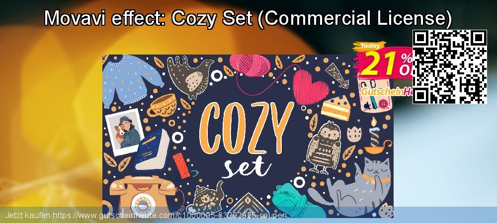 Movavi effect: Cozy Set - Commercial License  Exzellent Preisnachlass Bildschirmfoto