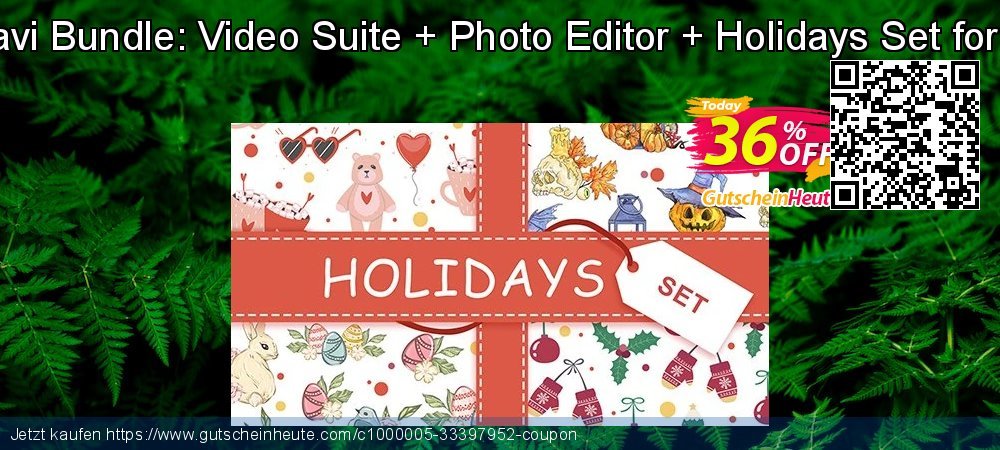 Movavi Bundle: Video Suite + Photo Editor + Holidays Set for Mac geniale Sale Aktionen Bildschirmfoto