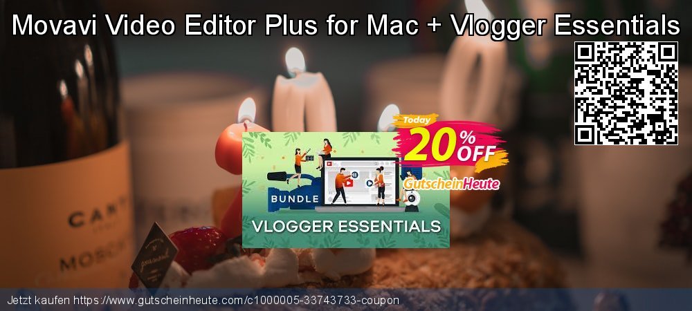 Movavi Video Editor Plus for Mac + Vlogger Essentials ausschließlich Rabatt Bildschirmfoto