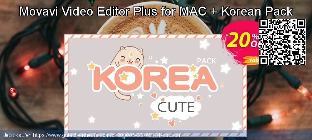 Movavi Video Editor Plus for MAC + Korean Pack besten Preisnachlass Bildschirmfoto