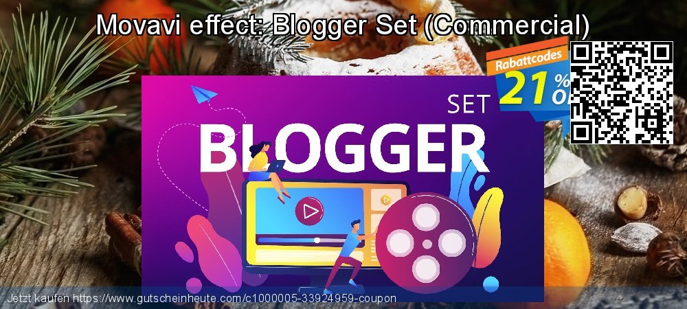 Movavi effect: Blogger Set - Commercial  ausschließlich Diskont Bildschirmfoto