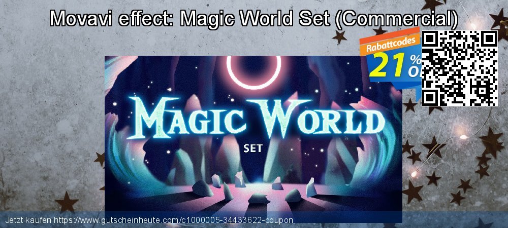 Movavi effect: Magic World Set - Commercial  formidable Preisreduzierung Bildschirmfoto