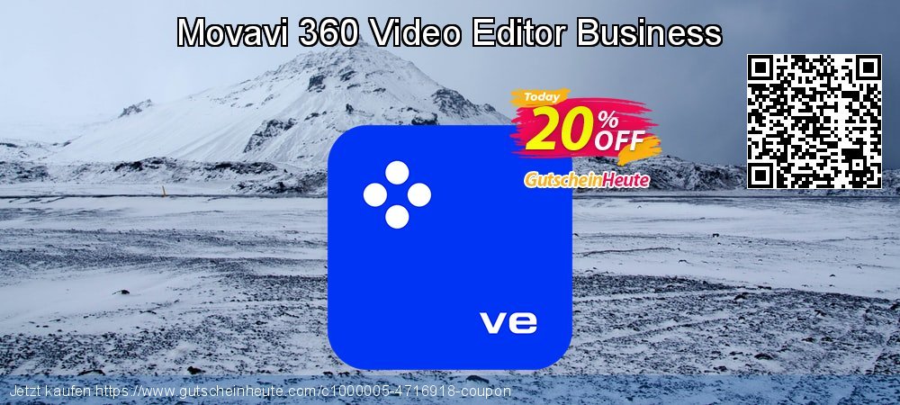 Movavi 360 Video Editor Business formidable Promotionsangebot Bildschirmfoto