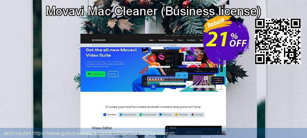 Movavi Mac Cleaner - Business license  umwerfenden Preisnachlass Bildschirmfoto