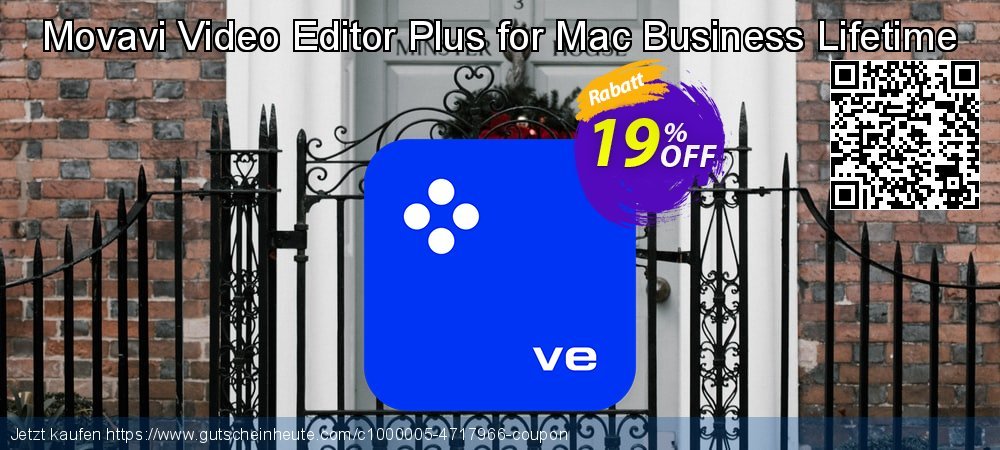 Movavi Video Editor Plus for Mac Business Lifetime atemberaubend Beförderung Bildschirmfoto