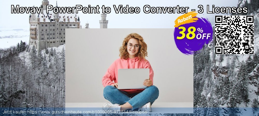 Movavi PowerPoint to Video Converter - 3 Licenses umwerfenden Sale Aktionen Bildschirmfoto