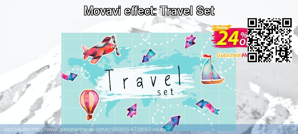 Movavi effect: Travel Set wunderschön Rabatt Bildschirmfoto