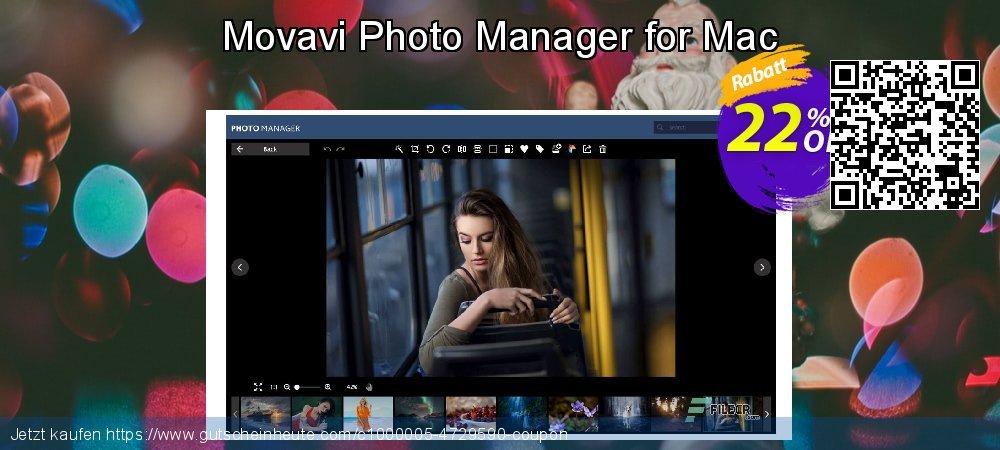 Movavi Photo Manager for Mac wunderbar Außendienst-Promotions Bildschirmfoto