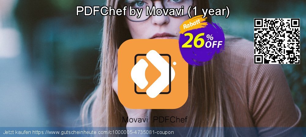 PDFChef by Movavi - 1 year  verblüffend Außendienst-Promotions Bildschirmfoto