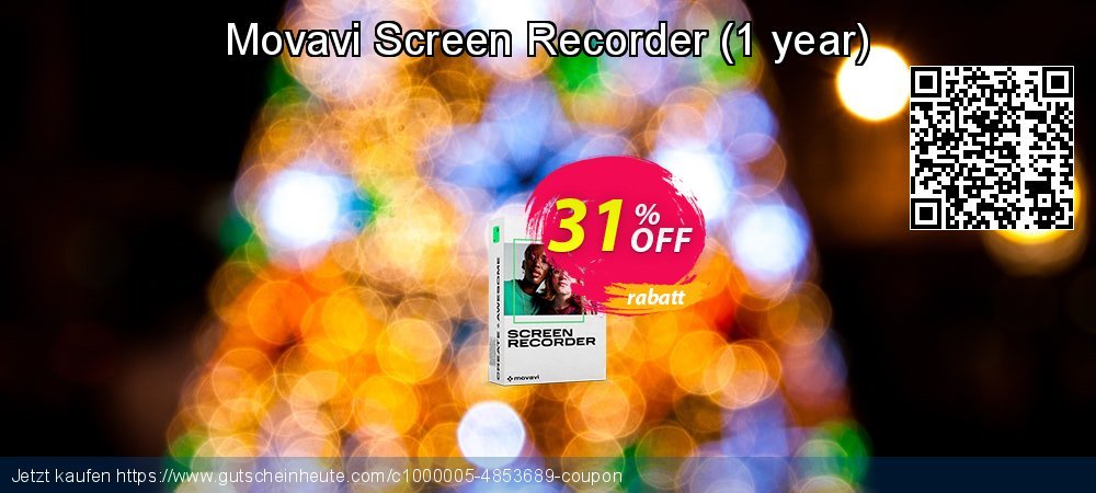 Movavi Screen Recorder - 1 year  überraschend Ausverkauf Bildschirmfoto
