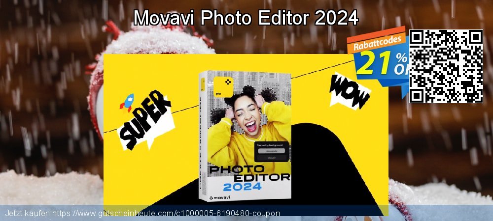 Movavi Photo Editor 2024 umwerfenden Diskont Bildschirmfoto