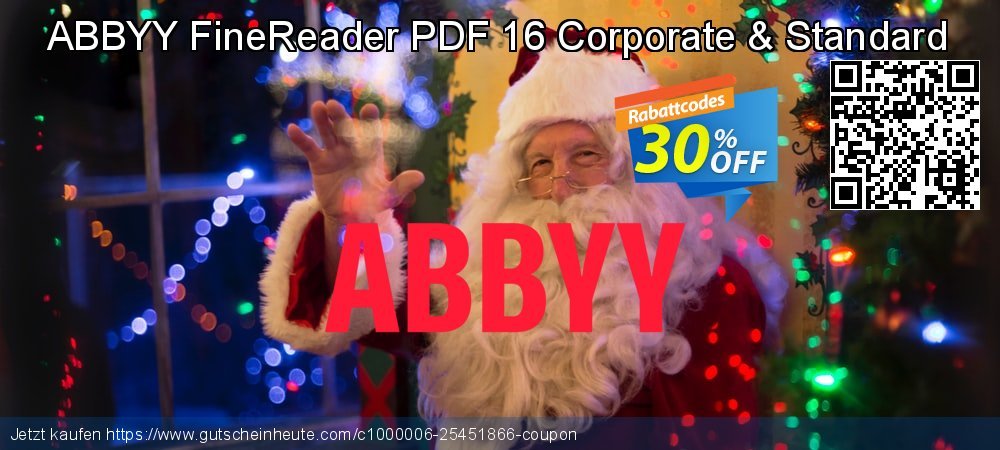 ABBYY FineReader PDF 16 Corporate & Standard spitze Ermäßigungen Bildschirmfoto