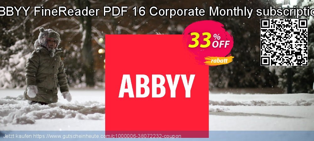 ABBYY FineReader PDF 16 Corporate Monthly subscription überraschend Verkaufsförderung Bildschirmfoto