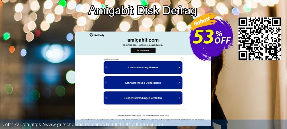Amigabit Disk Defrag fantastisch Ermäßigung Bildschirmfoto