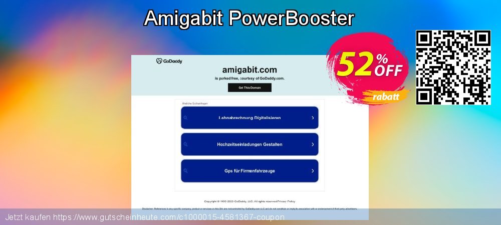 Amigabit PowerBooster super Ausverkauf Bildschirmfoto