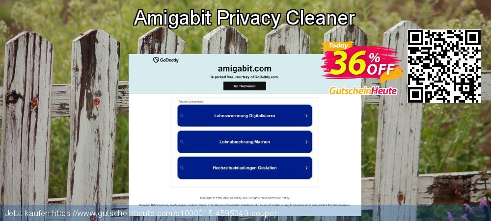 Amigabit Privacy Cleaner wunderschön Ermäßigungen Bildschirmfoto