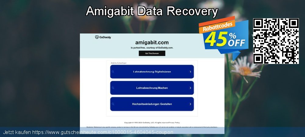 Amigabit Data Recovery spitze Ausverkauf Bildschirmfoto