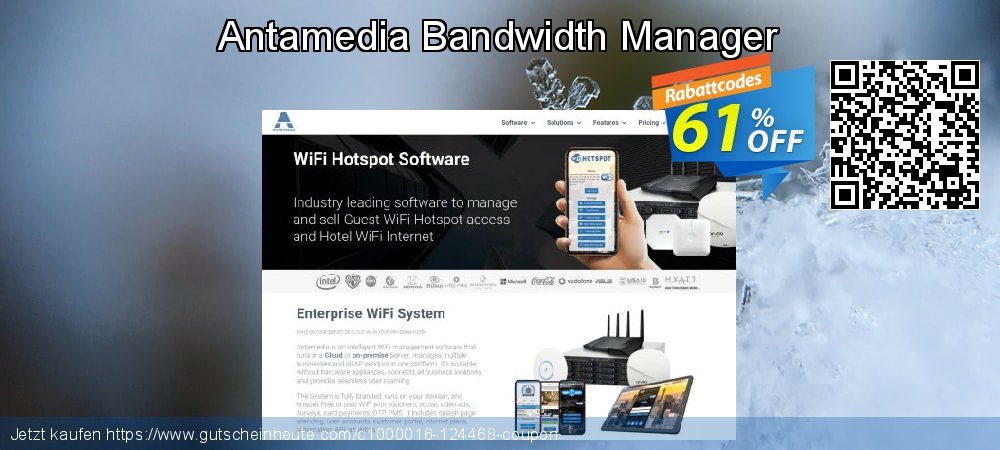Antamedia Bandwidth Manager Exzellent Promotionsangebot Bildschirmfoto