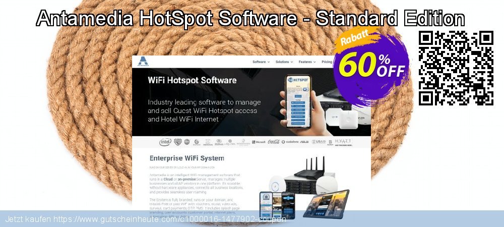 Antamedia HotSpot Software - Standard Edition fantastisch Preisnachlässe Bildschirmfoto