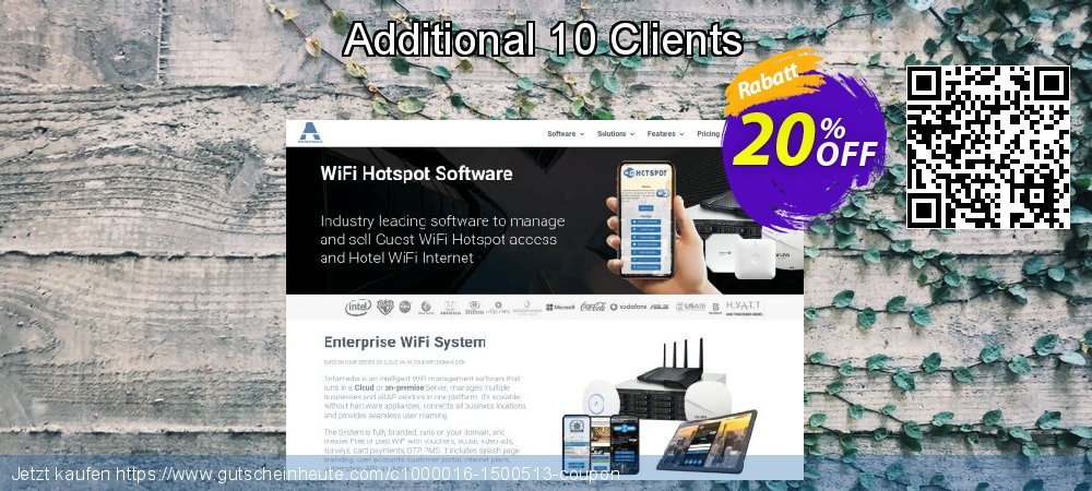Additional 10 Clients Exzellent Angebote Bildschirmfoto