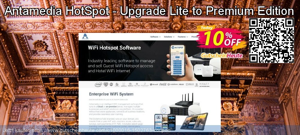 Antamedia HotSpot - Upgrade Lite to Premium Edition unglaublich Verkaufsförderung Bildschirmfoto