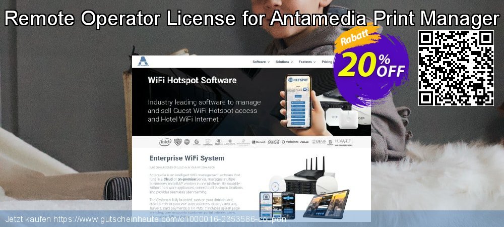 Remote Operator License for Antamedia Print Manager besten Sale Aktionen Bildschirmfoto