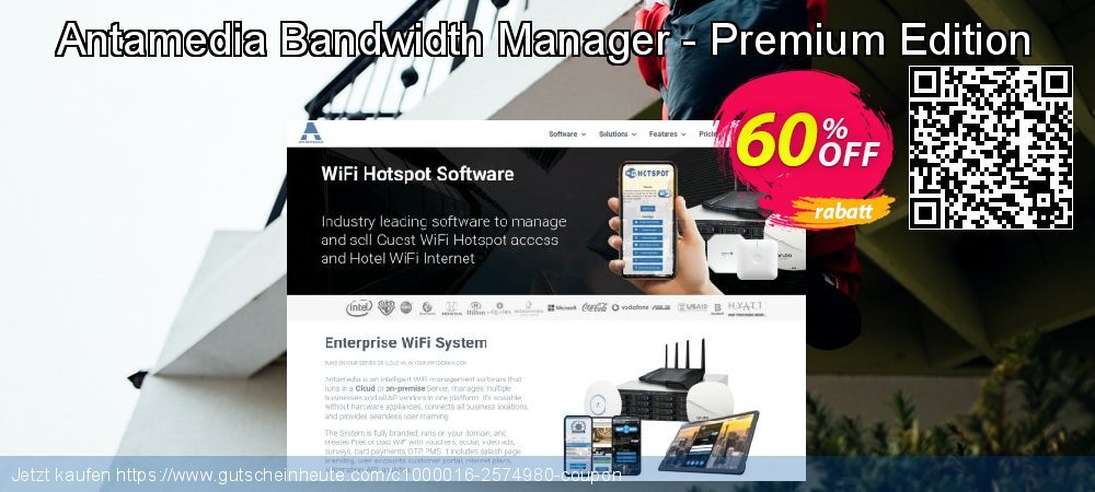 Antamedia Bandwidth Manager - Premium Edition aufregende Preisnachlässe Bildschirmfoto