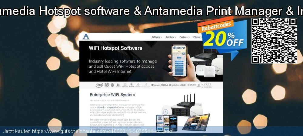 Special Bundle - Antamedia Hotspot software & Antamedia Print Manager & Internet Cafe software umwerfende Preisnachlässe Bildschirmfoto