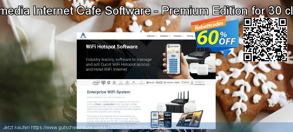 Antamedia Internet Cafe Software - Premium Edition for 30 clients beeindruckend Preisreduzierung Bildschirmfoto