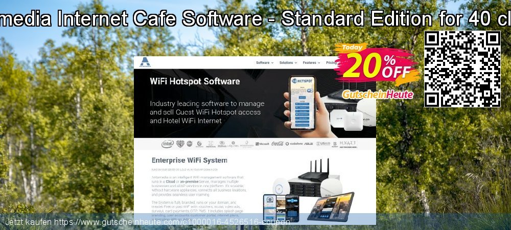 Antamedia Internet Cafe Software - Standard Edition for 40 clients Exzellent Diskont Bildschirmfoto