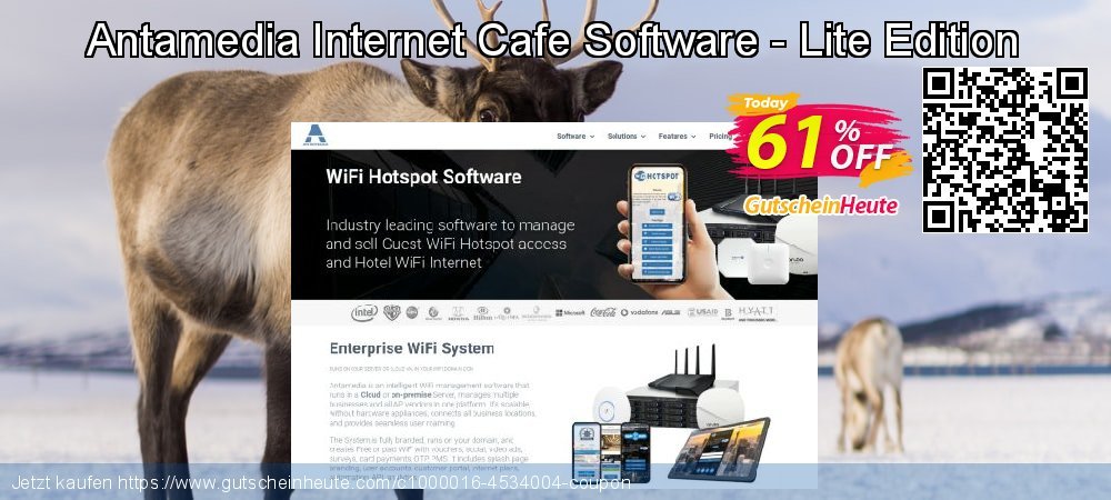 Antamedia Internet Cafe Software - Lite Edition erstaunlich Förderung Bildschirmfoto