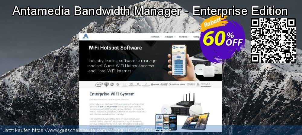 Antamedia Bandwidth Manager - Enterprise Edition uneingeschränkt Förderung Bildschirmfoto