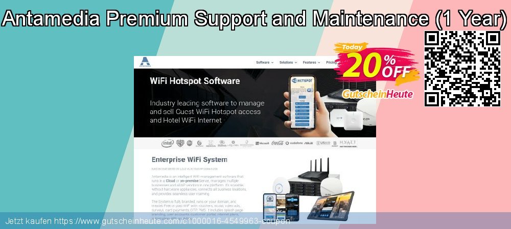 Antamedia Premium Support and Maintenance - 1 Year  exklusiv Ausverkauf Bildschirmfoto