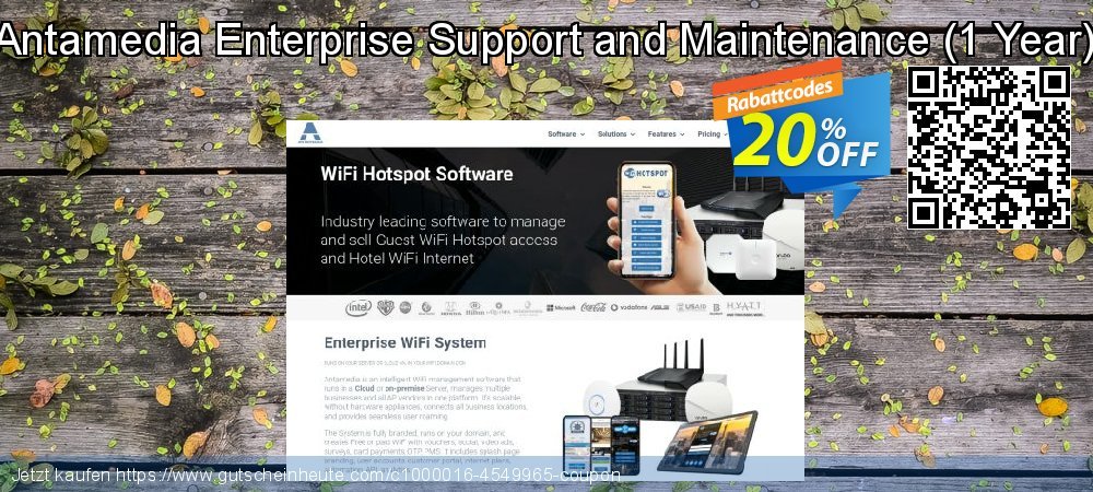Antamedia Enterprise Support and Maintenance - 1 Year  ausschließlich Preisreduzierung Bildschirmfoto