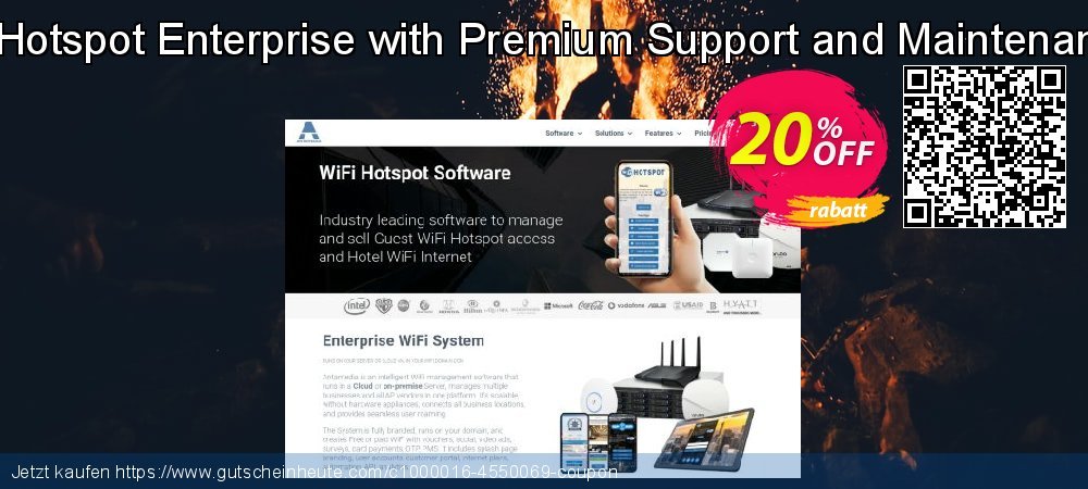 Antamedia Hotspot Enterprise with Premium Support and Maintenance - 1 Year  wunderschön Förderung Bildschirmfoto