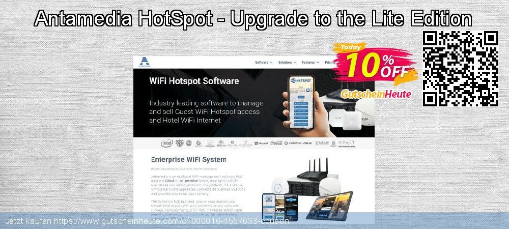 Antamedia HotSpot - Upgrade to the Lite Edition wunderschön Preisnachlass Bildschirmfoto