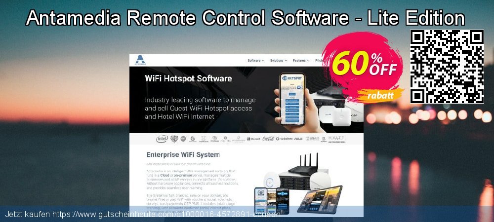 Antamedia Remote Control Software - Lite Edition toll Nachlass Bildschirmfoto