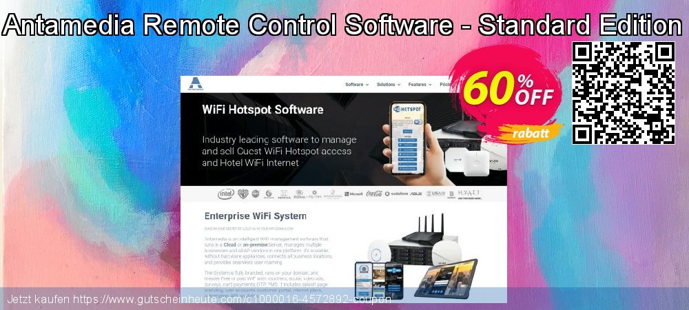 Antamedia Remote Control Software - Standard Edition Exzellent Diskont Bildschirmfoto