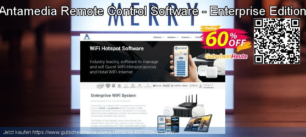 Antamedia Remote Control Software - Enterprise Edition faszinierende Disagio Bildschirmfoto