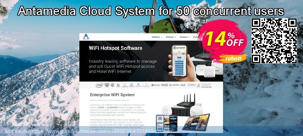 Antamedia Cloud System for 50 concurrent users überraschend Ermäßigung Bildschirmfoto