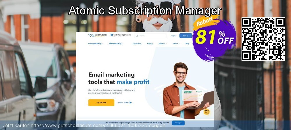 Atomic Subscription Manager ausschließlich Angebote Bildschirmfoto