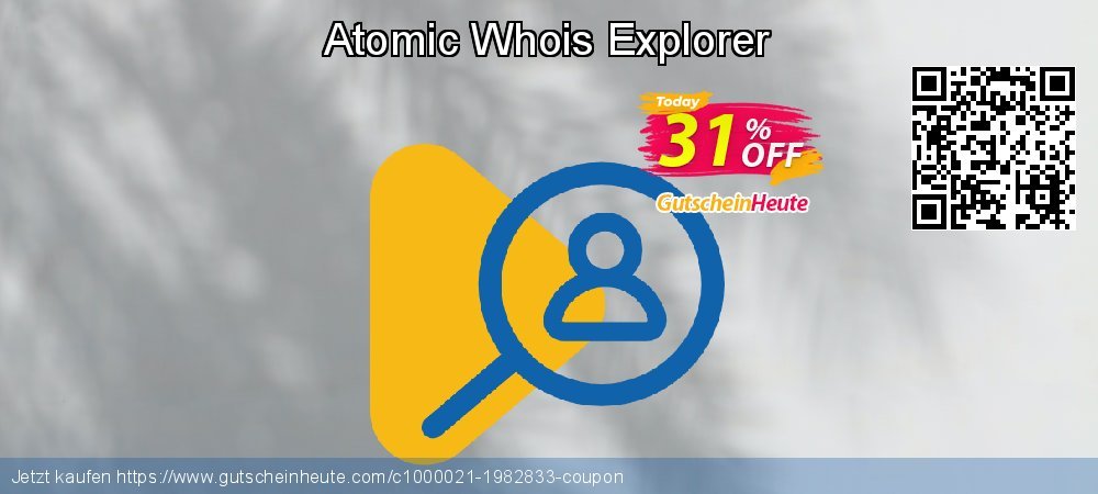 Atomic Whois Explorer verwunderlich Ermäßigung Bildschirmfoto