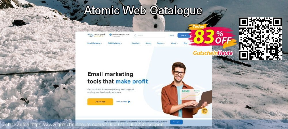 Atomic Web Catalogue großartig Ermäßigung Bildschirmfoto