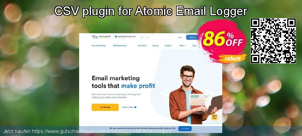 CSV plugin for Atomic Email Logger aufregende Nachlass Bildschirmfoto