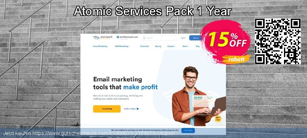Atomic Services Pack 1 Year Exzellent Beförderung Bildschirmfoto