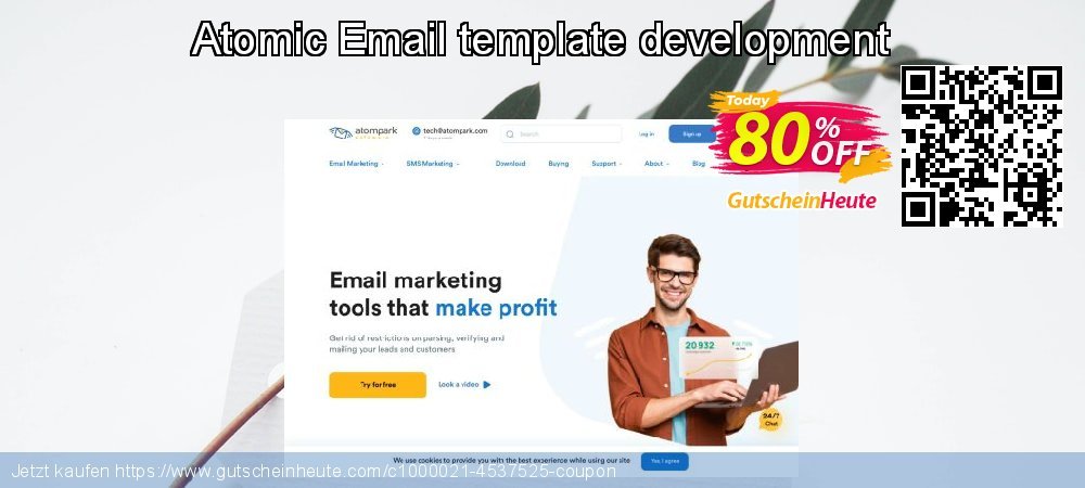 Atomic Email template development exklusiv Ermäßigung Bildschirmfoto